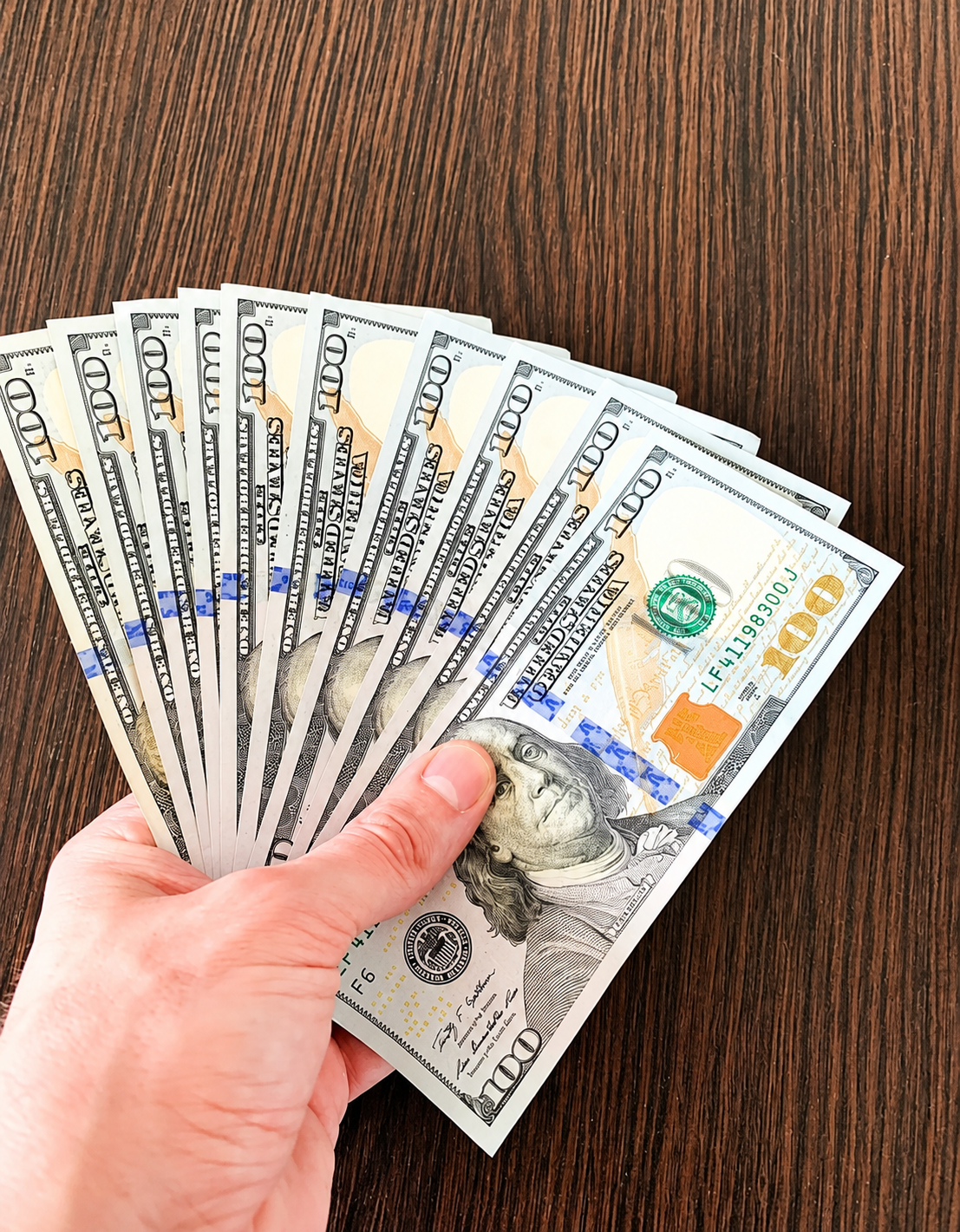 Cash in hand