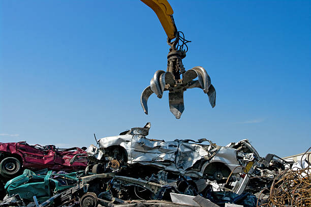 Scrap vehicles and recycling equipment